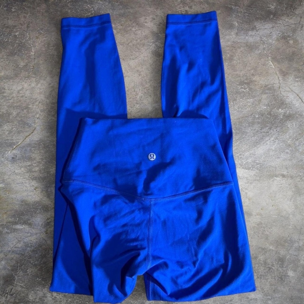Lululemon Blue High Rise Align Leggings Women's Size 2